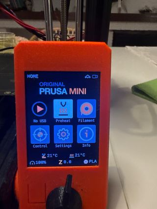 Prusa Mini + Impresora 3D Naranja