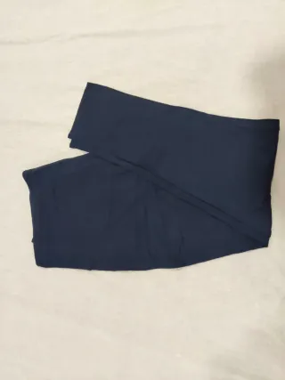 Leggings premamá azul marino