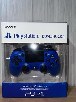 Pack 2 Mandos PS4 Dualshock 4 Azul y Blanco