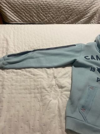 Sudadera Canadian Peak azul grisáceo Talla M