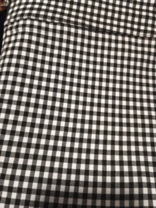 Falda cuadros cremallera delantera Talla L