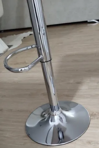 Taburetes de barra regulables (2 unidades)