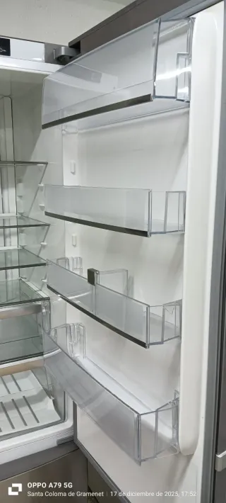 NEVERA COMBI ELECTROLUX NO FROST ENERGÍA A+