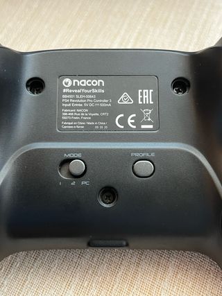 Mando Nacon Revolution Pro Controller 3 PS4 Negro