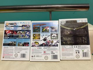 Lote 3 Juegos Wii: Super Smash Bros, Tomb Raider,
