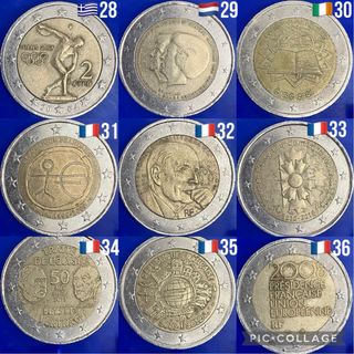 Monete 2 Euro commemorative
