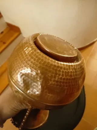 Antica bacinella di rame