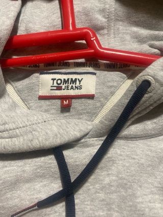 Sudadera Tommy Jeans Gris Talla M