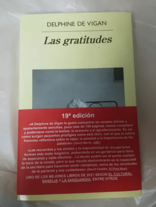Libro "Las gratitudes"