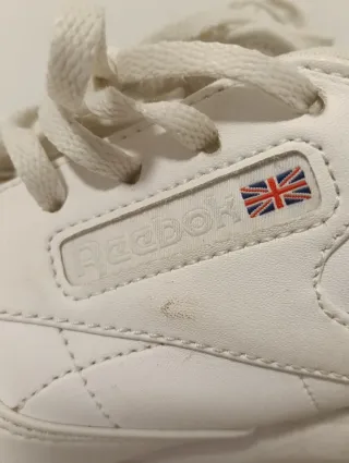 Bambas Reebok Vegan Blancas. Venta en mano