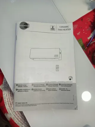 Calefactor aire caliente y frío