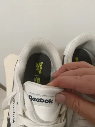 Zapatillas Reebok Ralla Azul Blancas Venta en mano