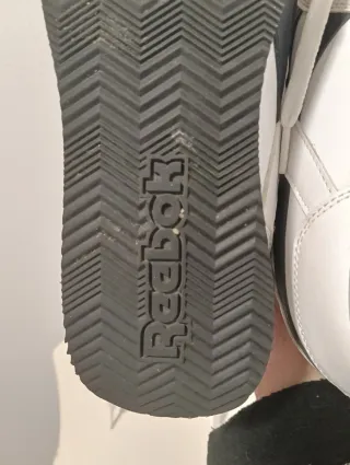 Zapatillas Reebok Ralla Azul Blancas Venta en mano