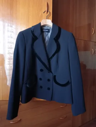 Blazer retrò Linea Donna nero