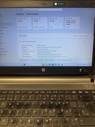 Portátil HP ProBook 430 G2 Plata y Negro