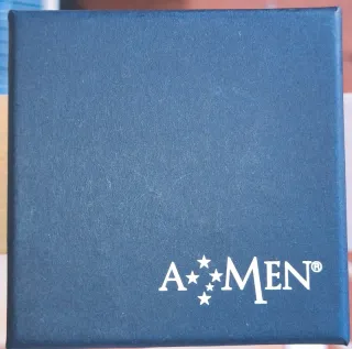 Anello Cuore con Catena Amen Argento