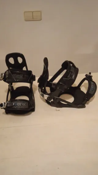 Fijaciones Snowboard + tabla