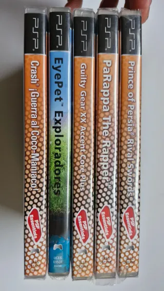 Lote 5 Juegos PSP Essentials