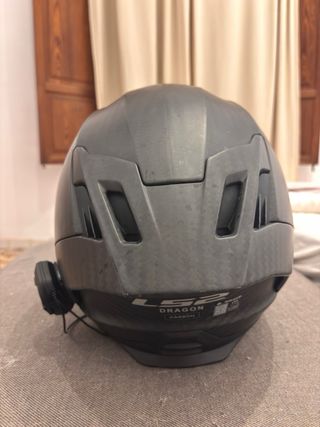 Casco LS2 Dragon Negro TALLA M
