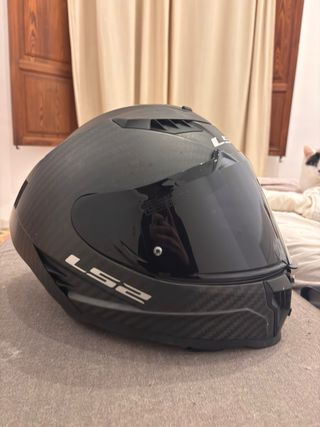 Casco LS2 Dragon Negro TALLA M