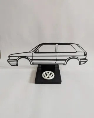 Maqueta Golf MK7 y MK8 MK6 MK5 MK4 MK3 MK2 Mk1