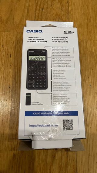 Calculadora Casio fx-82MS (2nd Edition)