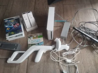 Consola Wii + Juegos y Accesorios