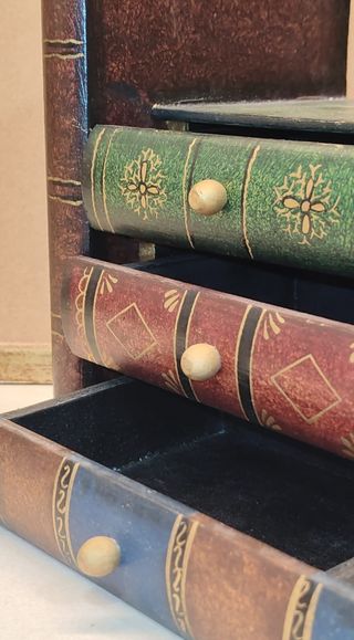 Joyero/Cajonera Libros Decorativos