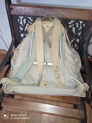 Mochila Lafuma Serre Francesa Lona Vintage