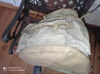 Mochila Lafuma Serre Francesa Lona Vintage