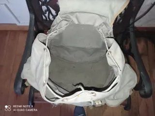 Mochila Lafuma Serre Francesa Lona Vintage