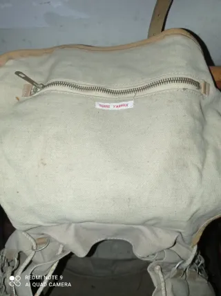 Mochila Lafuma Serre Francesa Lona Vintage
