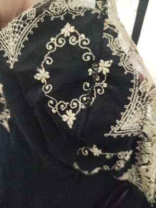 Top lencería La Perla Negro Encaje