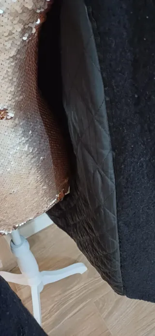 Abrigo ICHI negro talla 42