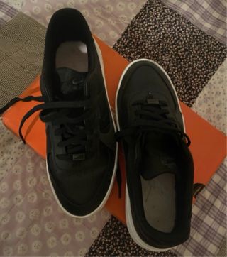 Zapatillas Nike Air Force 1 Negras Blancas