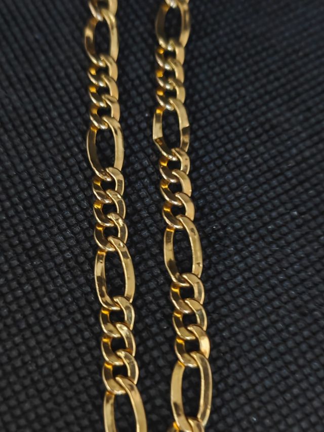 Pulsera oro 18k tipo figaro. 051-05-00493