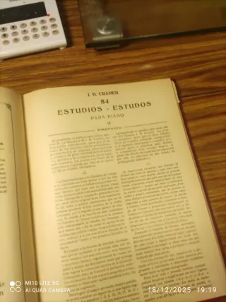 Partituras E. Heller y J.B.Cramer