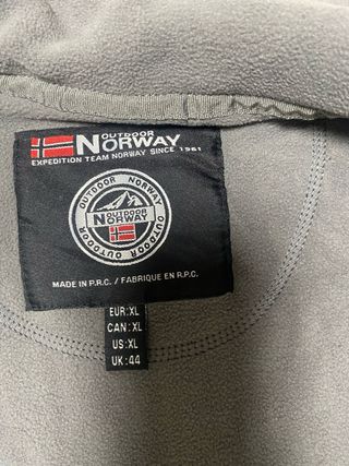 Forro Polar Outdoor Norway Negro