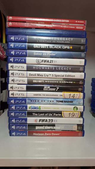 Consegna di giochi PS4, PS5 e Switch