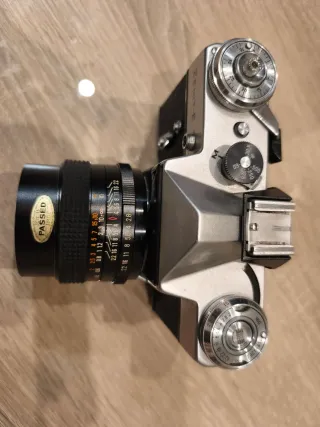 Cámara Zenit-E + Raynox 28mm f2.8 Kodak ColorPlus