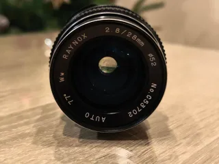 Cámara Zenit-E + Raynox 28mm f2.8 Kodak ColorPlus