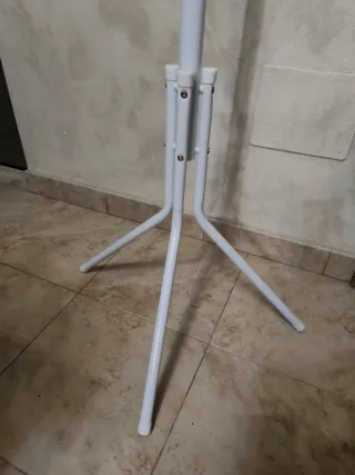 Appendiabiti bianco in metallo