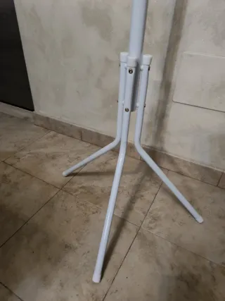 Appendiabiti bianco in metallo