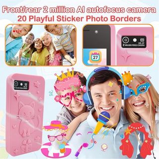 NUEVO! Smartphone Infantil Rosa Gatito