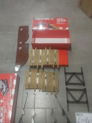 Scalextric pak off Road puente Hummer ampliación