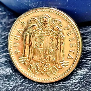 1 Peseta Franco 1947 *56 Estado Español