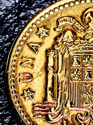 1 Peseta Franco 1947 *56 Estado Español