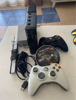 Nintendo Wii con juego Heavy Fire