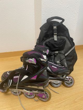 Patines Boomerang + Mochila Powerslide