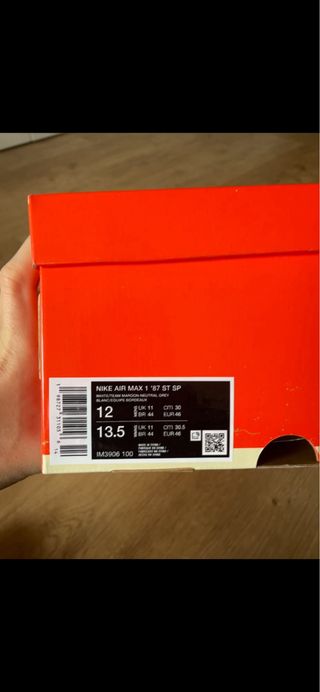 Nike Air Max 1 '87 Stranger Things Talla 46